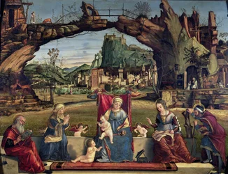Sacra Conversazione、c.1500（詳細は84003を参照）